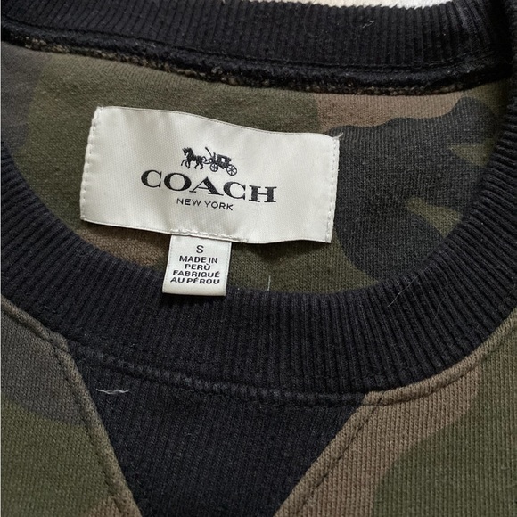 Coach Crewneck sweater size small - Picture 3 of 4